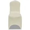 vidaXL Stretch-Stuhlhussen Creme 30 Stk. Produktbild-Vorschau 2