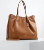 L.CREDI Schultertasche Umhängetasche Ebony Shopper Cognac Produktbild-Vorschau 8