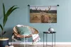 MuchoWow® Wandteppich Wandbehang Rotwild - Natur - Wiese Produktbild-Vorschau 6