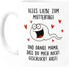 Kaffee-Tasse Danke dass du mich nicht geschluckt hast Produktbild-Vorschau 2