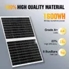 Balkonkraftwerk 200Watt 12Volt Mono Solarpanel Photovoltaik Produktbild-Vorschau 8