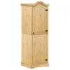 Armadio  55x52x170 cm in Legno Massello di Pino Anteprima dell’immagine prodotto 1