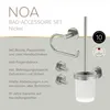 Lenz NOA Bad-Accessoire Set Nickel matt WC-Bürstengarnitur, Produktbild-Vorschau 3