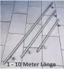 Handlauf FLEXI 300 cm V2A Edelstahl Wandhandlauf Geländer Produktbild-Vorschau 1