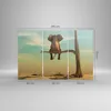 Bild auf Leinwand - Leinwandbild - 3 Teile - Elefant Produktbild-Vorschau 3