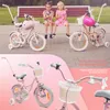 Rower dla dziewczynki 14 cali Pchacz kółka boczne Flower Podgląd zdjęcia produktu 9