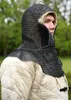 Kettenhaube mit dreieckigem Mundschutz, ID8mm, brüniert Produktbild-Vorschau 3
