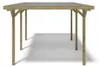 Tettoia posto auto coperto in legno 3.04x5.12 m - 15.57 m2 Anteprima dell’immagine prodotto 5