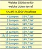 10x Stück E10 8V/3W Ersatzlampe für Schwibbogen, Produktbild-Vorschau 5