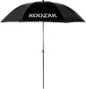 A black umbrella with the brand name 'KOOZAK' printed in white. Anteprima dell’immagine prodotto