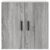 [Home] Wandschrank Grau Sonoma 60x31x60 cm Holzwerkstoff , Produktbild-Vorschau 5