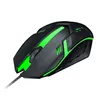 A black and green gaming mouse on a white background. Produktbild-Vorschau