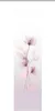 A sheer, artistic depiction of purple and pink flowers on a gradient background. Produktbild-Vorschau