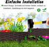 YARDIN Obruba záhonu 5 m, ohýbatelná plastová obruba záhonu Náhled obrázku produktu 4