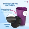Kaffeebecher to go 300 ml - Becher mit Deckel & Produktbild-Vorschau 2