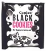 Capico Black Cookies s vanilkovou náplňou – čokoládové Náhľad obrázku produktu 1