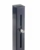 Stahlpfosten 250x7x7cm anthrazit, mit hhenverstellbare se Produktbild-Vorschau 4