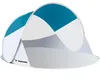 Tenda da spiaggia 220x120x90cm - turchese - grigio Anteprima dell’immagine prodotto 1