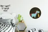 MuchoWow® Runde Wandtattoo - Wandsticker Tapete Aufkleber Produktbild-Vorschau 3
