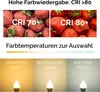 LUMILED LED žiarovka 6 ks sada E27 B35 žiarovka 8W nahrádza Náhľad obrázku produktu 5