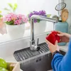Silikon-Armaturenmatte mit tropffreiem Griff für Küchen- Produktbild-Vorschau 4