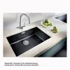 BLANCO SUBLINE 700-U SILGRANIT nero Anteprima dell’immagine prodotto 20