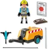PLAYMOBIL PLAYMOBIL 71752 Ouvrier du bâtiment avec burin Voir les images du produit 7