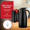 HGMD Thermoskanne - 2 Liter - Isolierkanne - Schwarz - Produktbild-Vorschau 6
