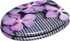 A toilet seat with a floral pattern. Náhľad obrázku produktu