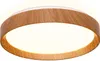 LED-Deckenleuchte 30W Ø38cm CCT 3000K-6000K, Holzeffekt Produktbild-Vorschau 1