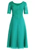 Vera Mont Damen Cocktailkleid aus Spitze, Silky Green, 48 Produktbild-Vorschau 3