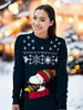 The Peanuts Winterpullover Uni - Snoopy Winter Strick Produktbild-Vorschau 2