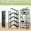 Regal Klappbares Regal mit Rollen Schwerlastregal Produktbild-Vorschau 4