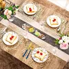 6er Set Rund PVC Platzset Abwaschbar Tischsets Rund Produktbild-Vorschau 3