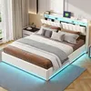 Čalúnená posteľ Fortuna Lai 160x200 cm s LED osvetlením a Náhľad obrázku produktu 3