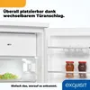 Exquisit Kühlschrank KS16-4-HE-040D weiss | Nutzinhalt: 109 Produktbild-Vorschau 10
