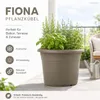 Pflanztopf Fiona Taupe Ø 30cm - Frostsicher & UV-Beständig Produktbild-Vorschau 2