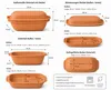 KERAZO 3,5 Liter Brotbackform mit Deckel aus Steingut, Produktbild-Vorschau 6