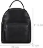 ROYALZ "Topeka" Vintage Lederrucksack Damen Echtleder Produktbild-Vorschau 3
