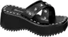 FLIP-05 Damen Sandale von DemoniaCult, Schwarz EU 40, US 10 Produktbild-Vorschau 1