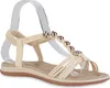 VAN HILL Damen Sandalen Riemchensandalen Zierperlen Produktbild-Vorschau 1