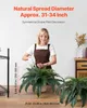 Vevor Sztuczne Paprocie 2 Szt 80-86 Cm Duże Realistyczne Podgląd zdjęcia produktu 2