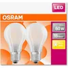 Led Standard Verre Dépoli 7w E27 Chaud Boite De 2 - Osram Voir les images du produit 7