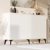 MODFU Kommode Sideboard mit 4 Türen, Multifunktionales Produktbild-Vorschau 1
