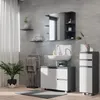 Mobiletto bagno Vicco J-Shape Bianco 30 x 95 cm, Model Anteprima dell’immagine prodotto 4