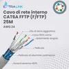 Extralink Cavo di Rete CAT6A F/FTP 25 m Rame 10 Gb/s Anteprima dell’immagine prodotto 6