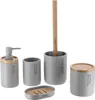 Wattepadbehälter SAVA, Bambusdeckel, Ø 9,5 cm Produktbild-Vorschau 6