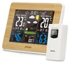 Stazione meteorologica wireless in bambù con sensore Anteprima dell’immagine prodotto 6