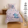 Disney Stitch & Angel - Wende-Bettwäsche-Set, 135x200 & Produktbild-Vorschau 9