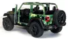 Jeep Wrangler Rubicon Modellauto ca.12,5 cm tarnfarbig grün Produktbild-Vorschau 4
